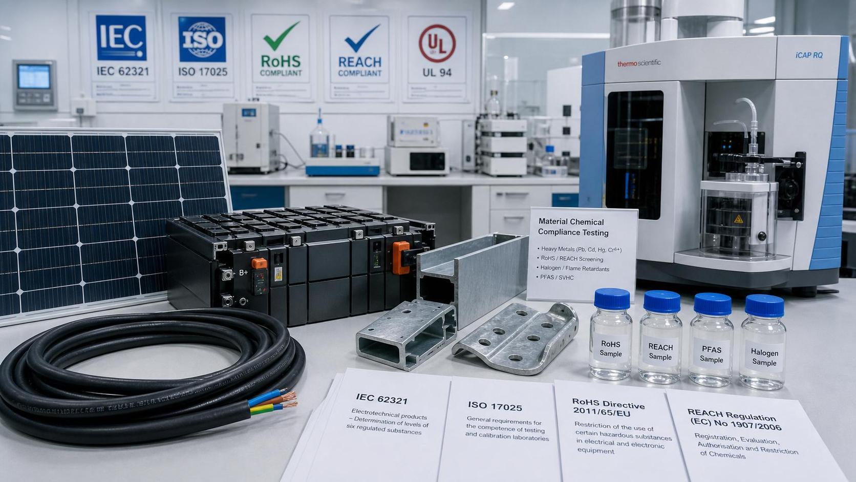Chemical Standards for Energy Equipment: Key Compliance Points