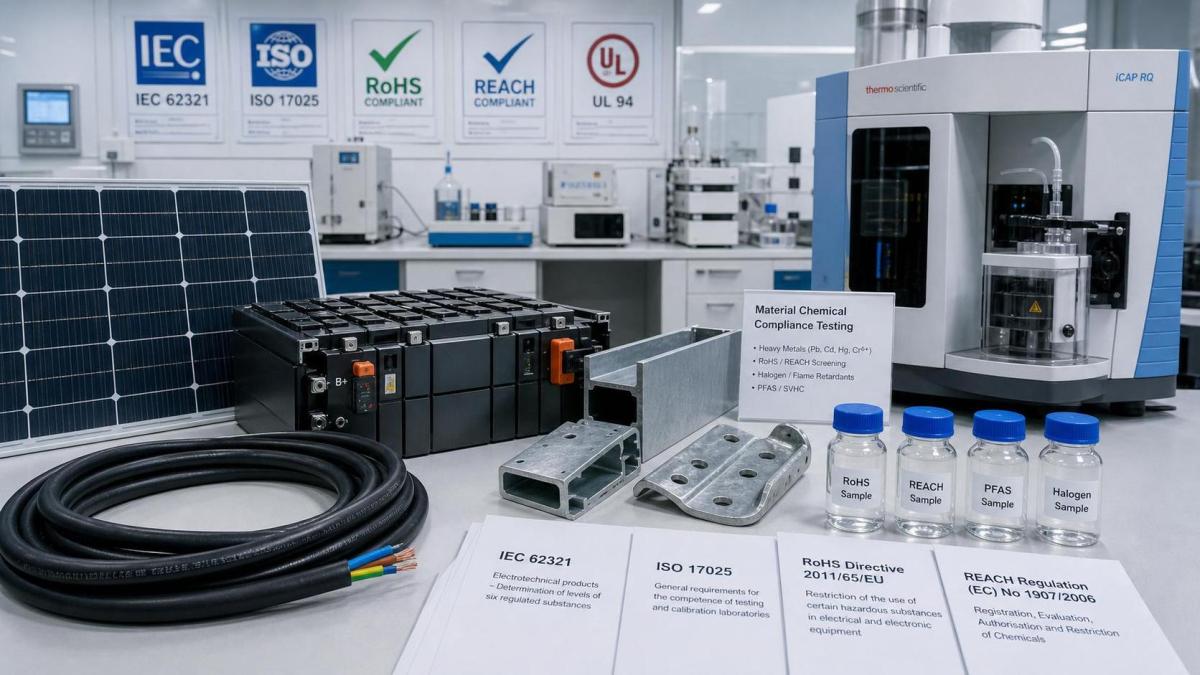 Chemical Standards for Energy Equipment: Key Compliance Points Chemical Standards for Energy Equipment: Key Compliance Points