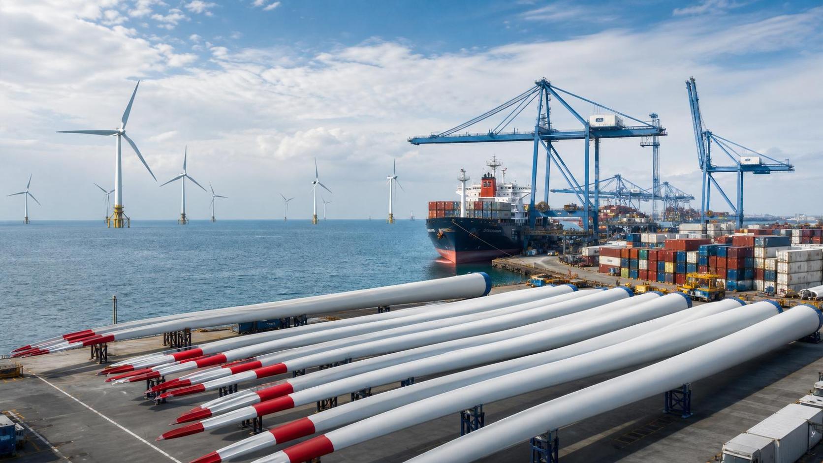 MNRE Extends Zero Duty on Carbon Blades for Offshore Wind