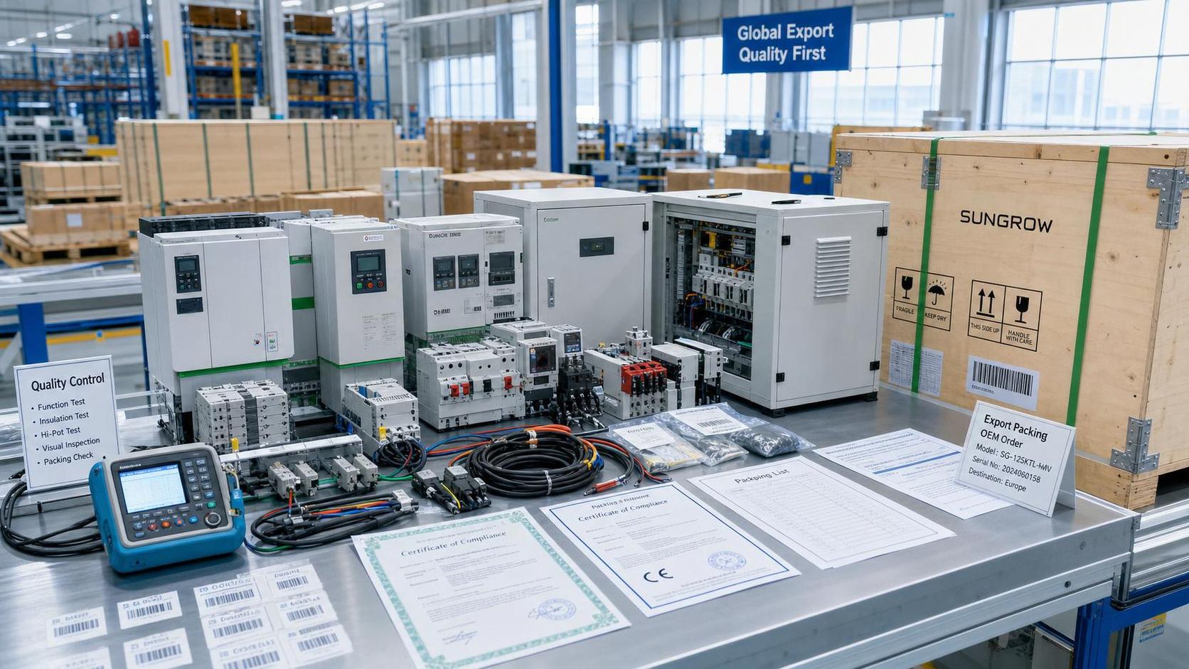 OEM Cooperation Exporter Checklist for Quality and Delivery Control