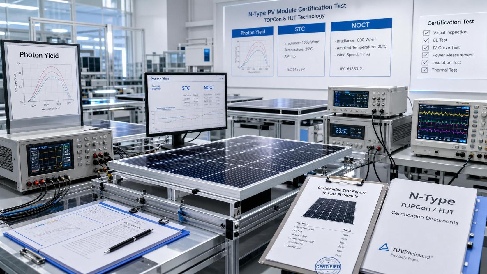 UL Adds Photon Yield Proof for N-Type Module Certification