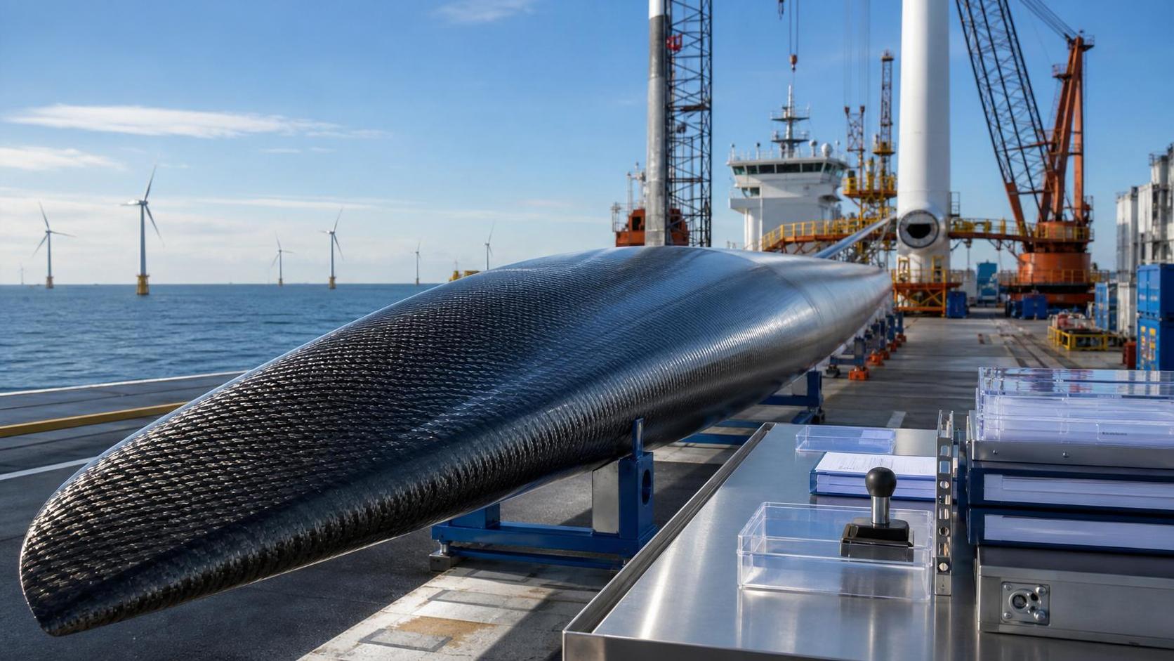 TUV SUD Opens Fast-Track for Offshore Carbon Blades