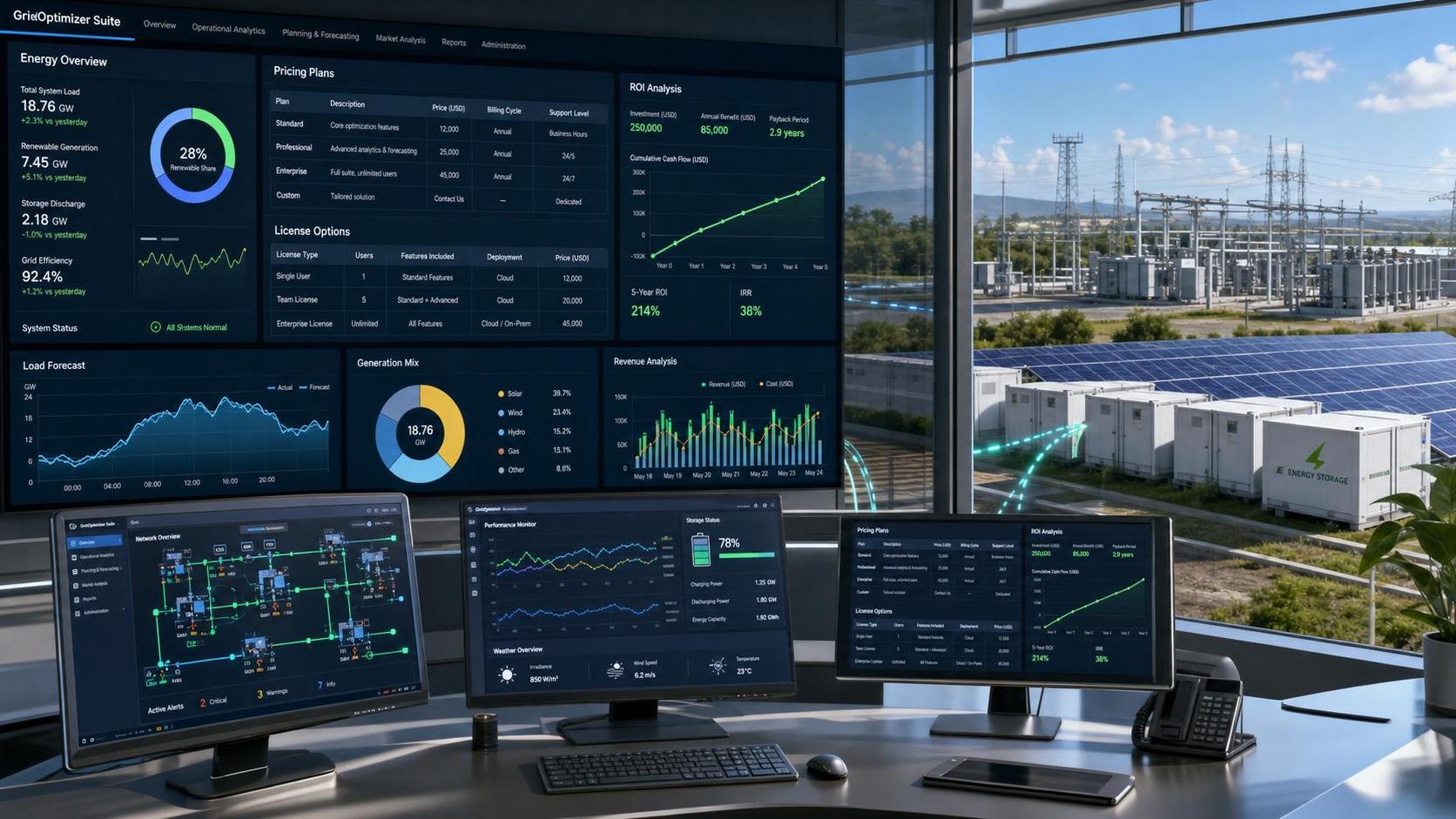 Grid Optimization Software Pricing: Cost Drivers, Licensing Models, and ROI