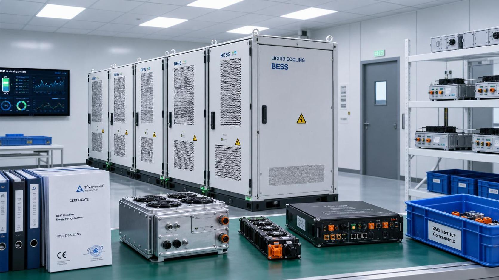 DOE Backs $230M for Localized Liquid-Cooled BESS Production
