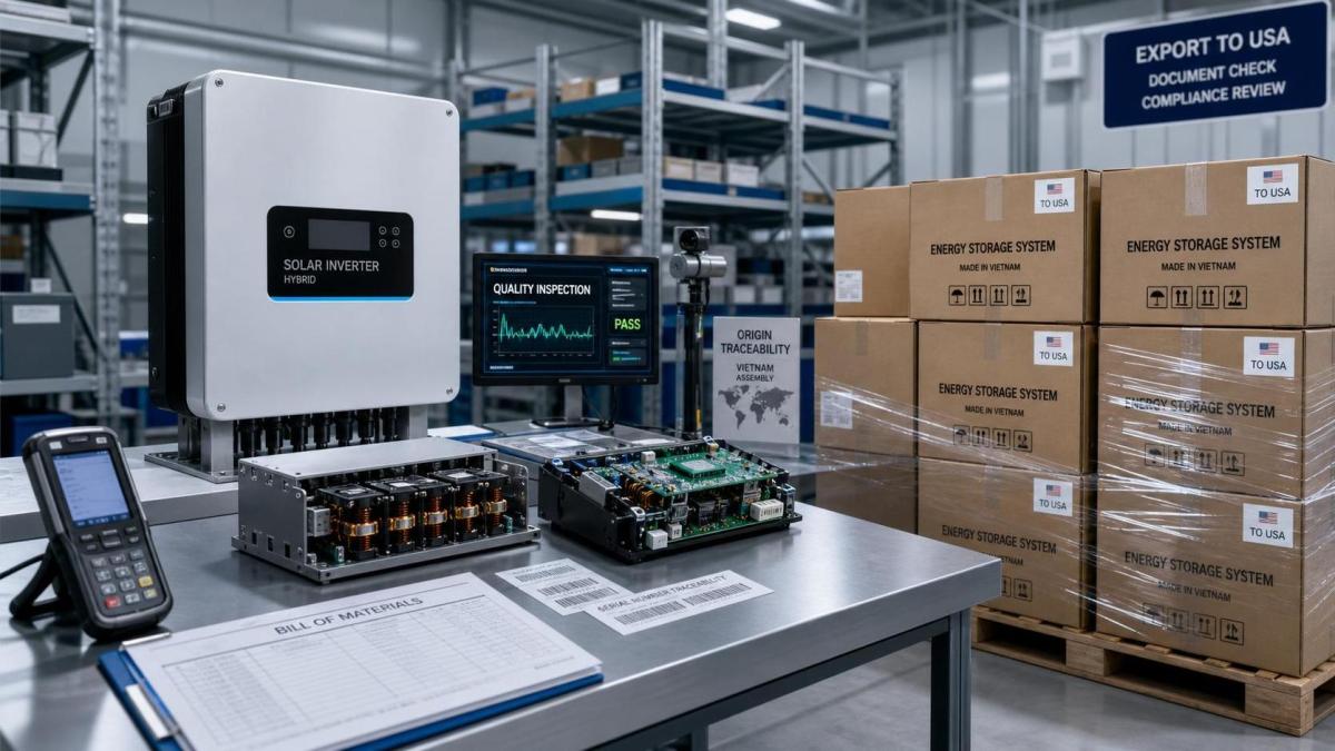 USTR Opens Anti-Circumvention Probe on Chinese String Inverters