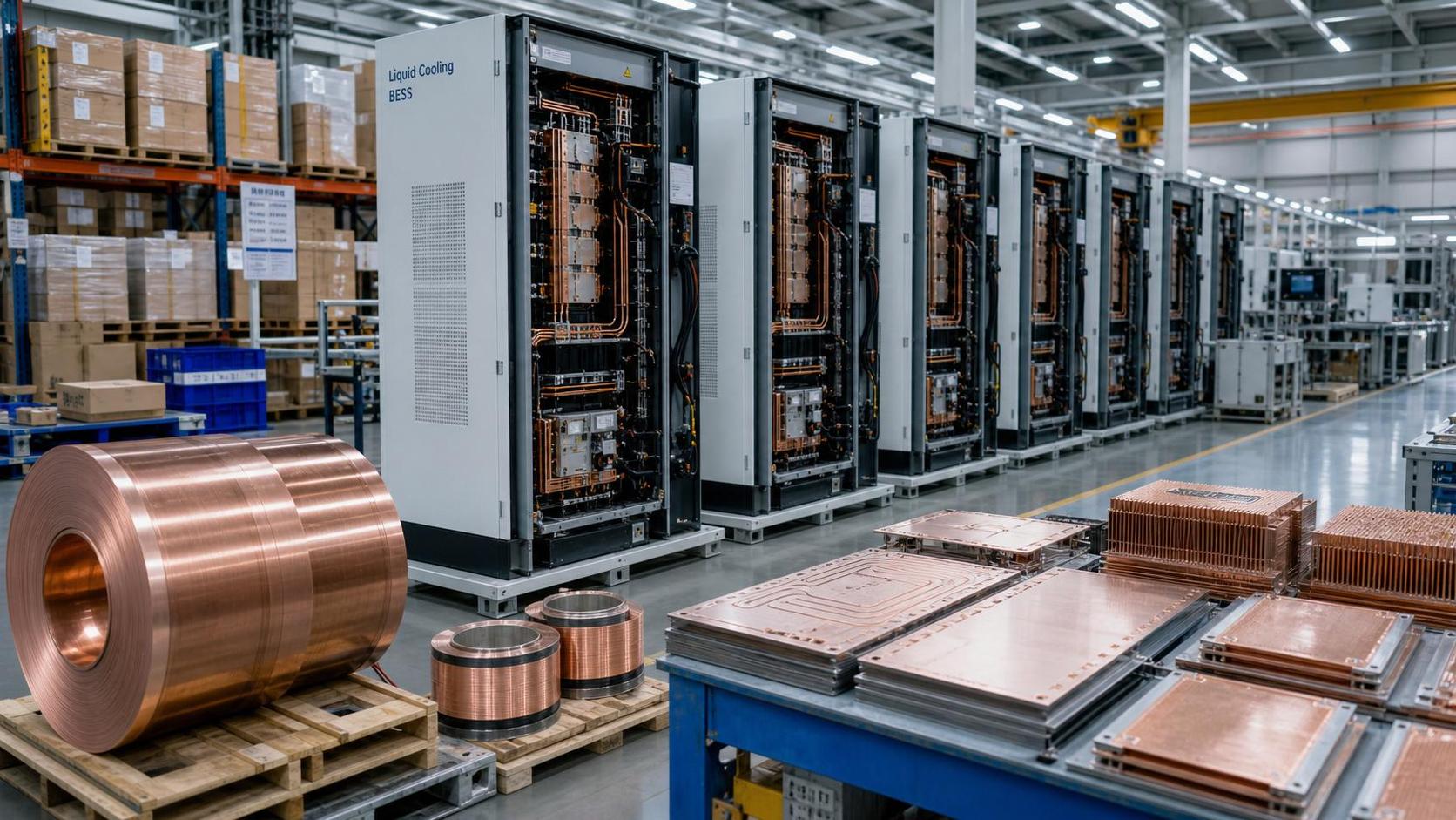 Copper Tightness Hits Liquid-Cooled BESS Lead Times