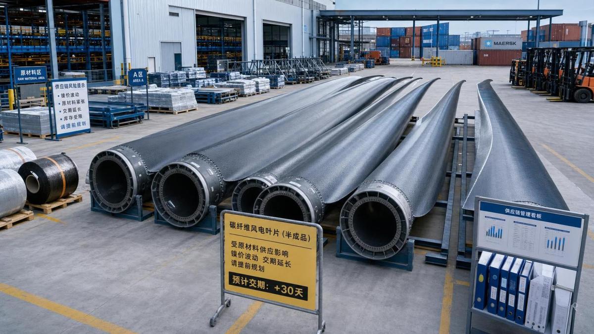 Nickel Spike Extends Carbon Blades Lead Times Nickel Spike Extends Carbon Blades Lead Times