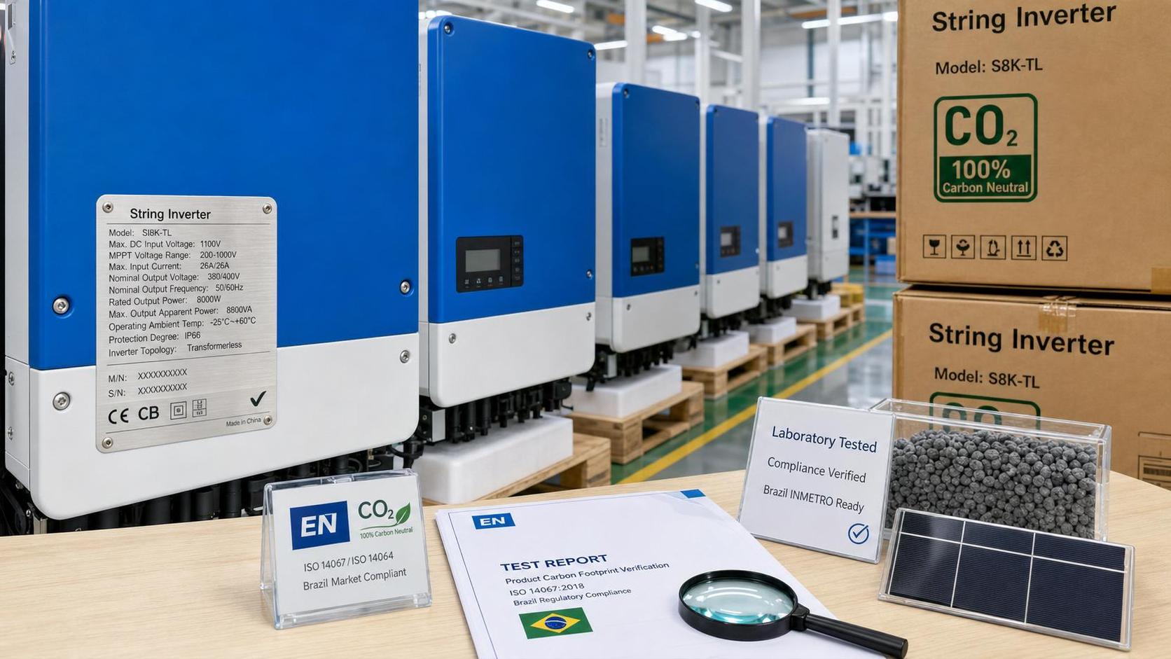 Brazil ANATEL Revises Carbon Label Rule for String Inverters