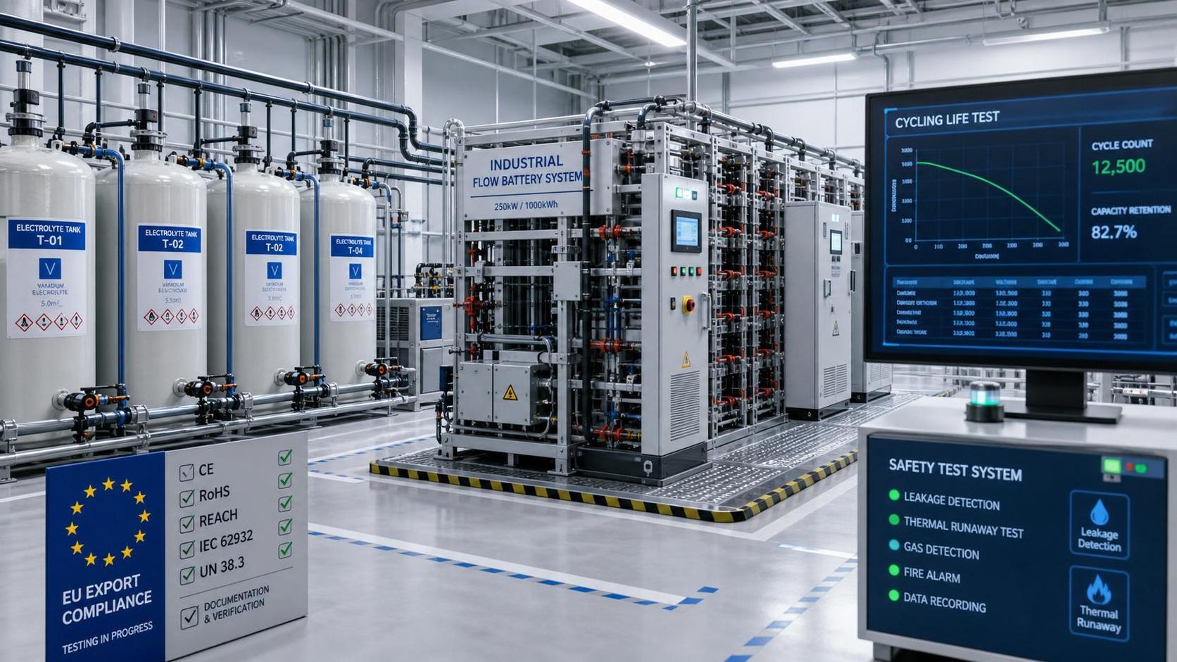 IEC 62933-5-2 Sets New EU Gate for Flow Batteries