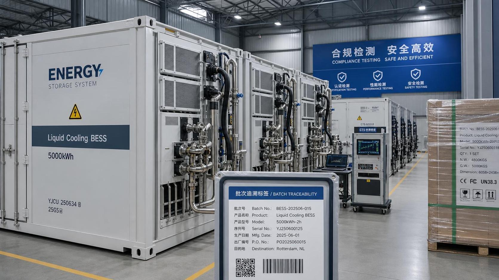 DOE Pilot Tightens U.S. Entry for Liquid-Cooled BESS