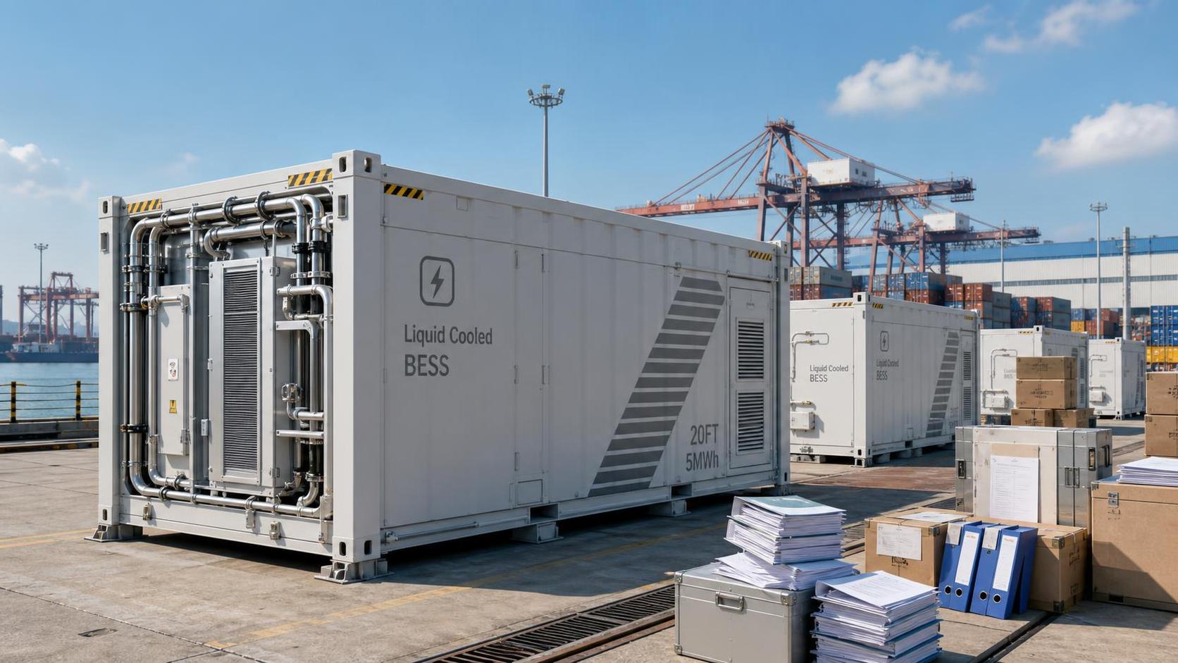 U.S. Tightens Import Rules for Liquid-Cooled BESS