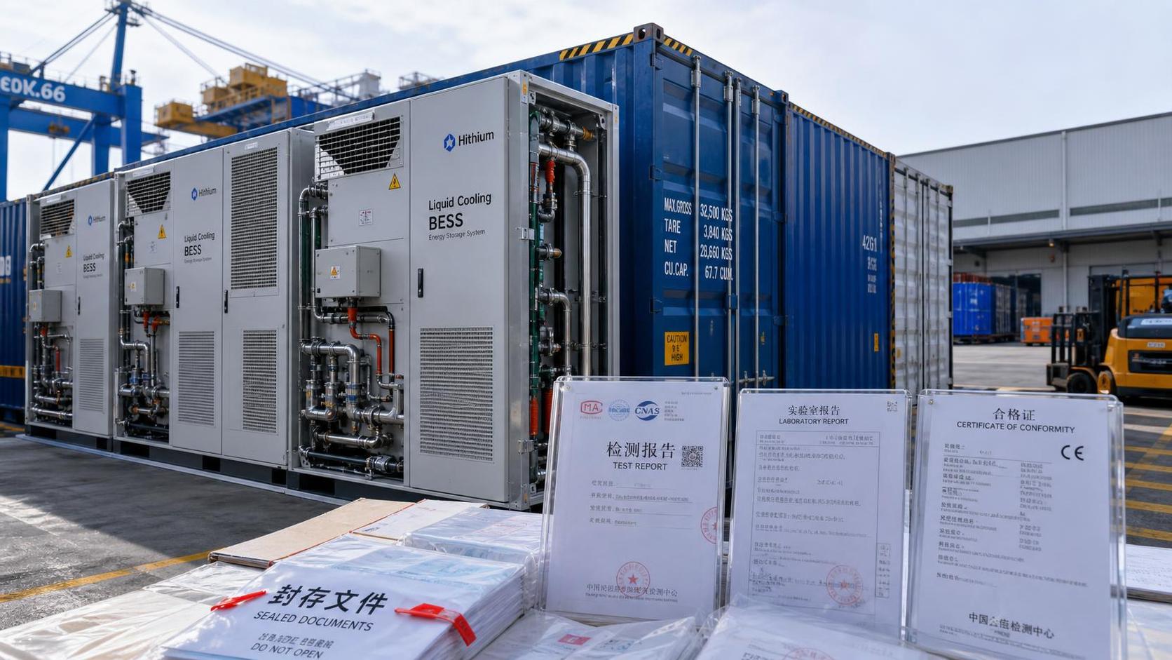 DOE Sets Pre-Certification Rule for Liquid-Cooled BESS Imports