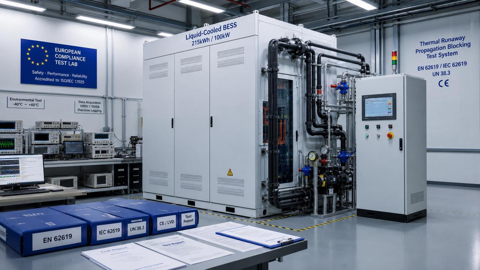 EU Revises EN 50598-2:2026 for Liquid-Cooled BESS