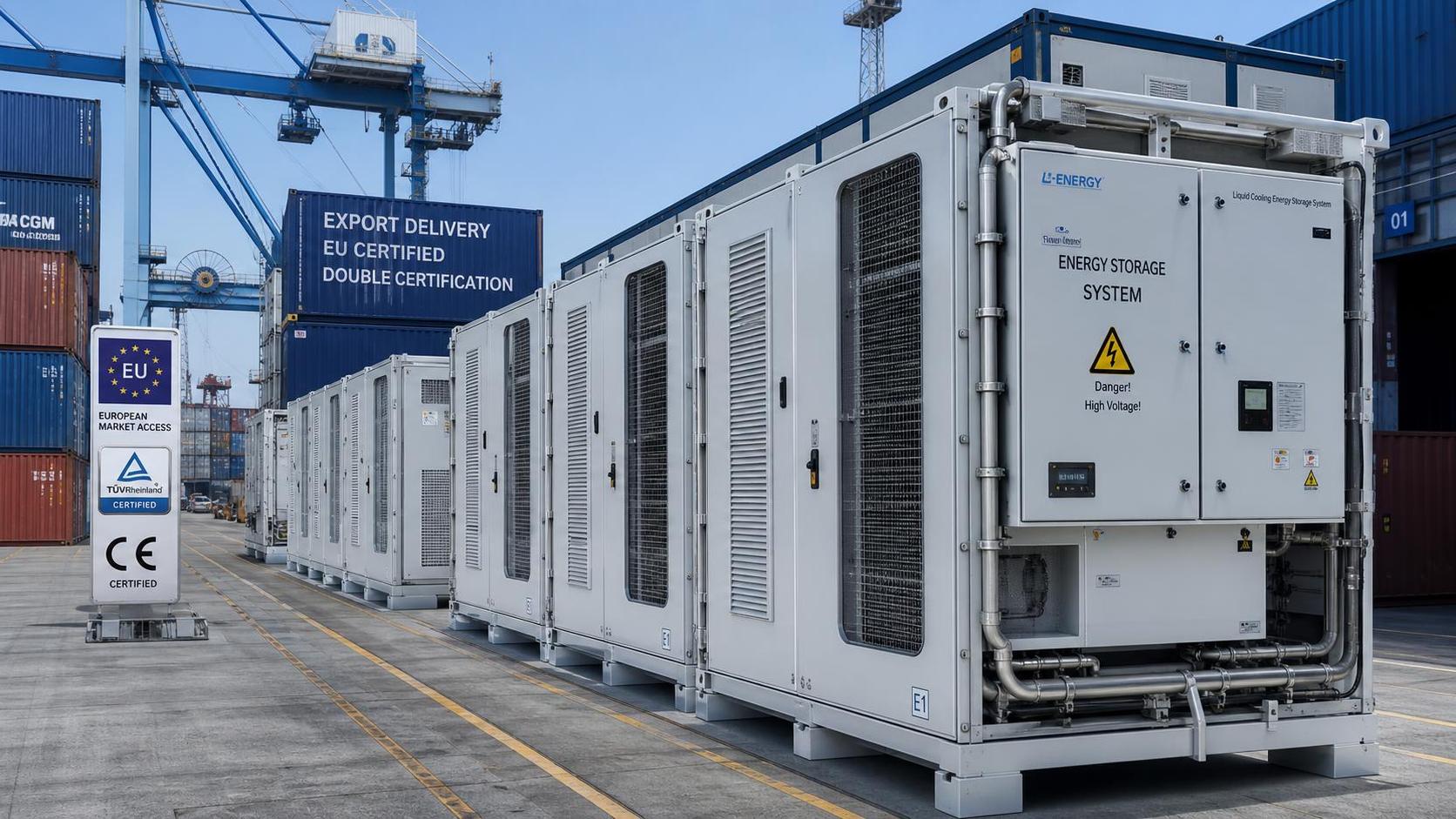 EU Sets Dual Certification Rule for Liquid-Cooled BESS