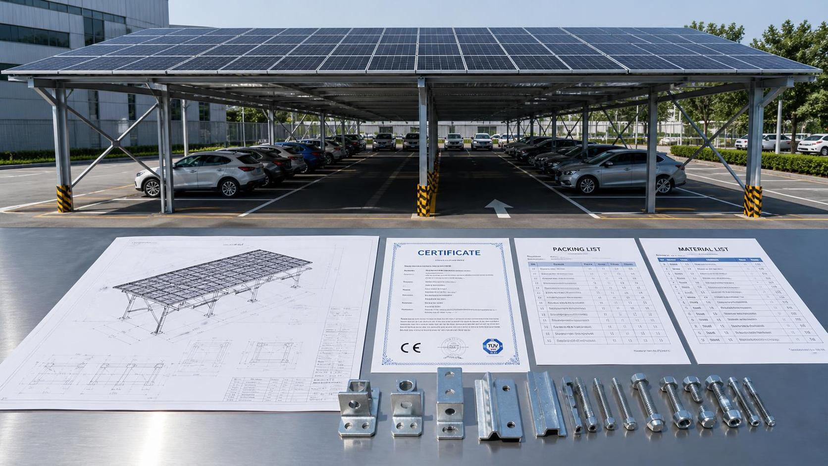 What to check before choosing a solar carport systems exporter
