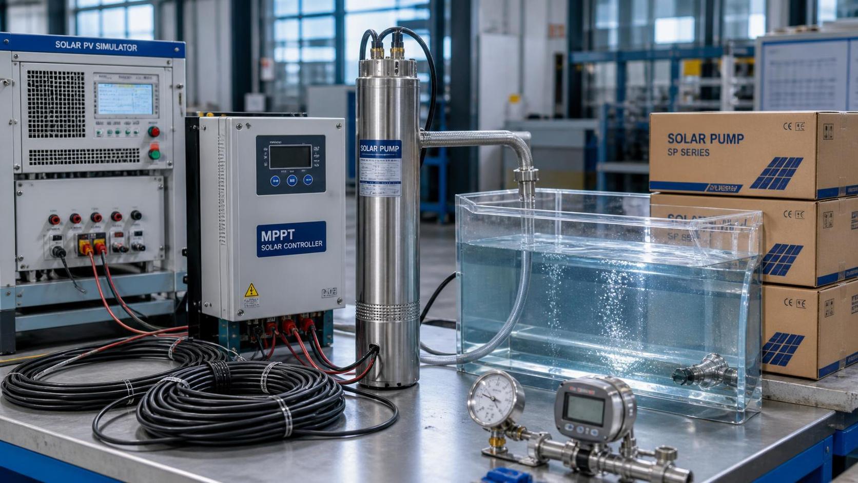 What to verify before choosing a solar water pump OEM factory