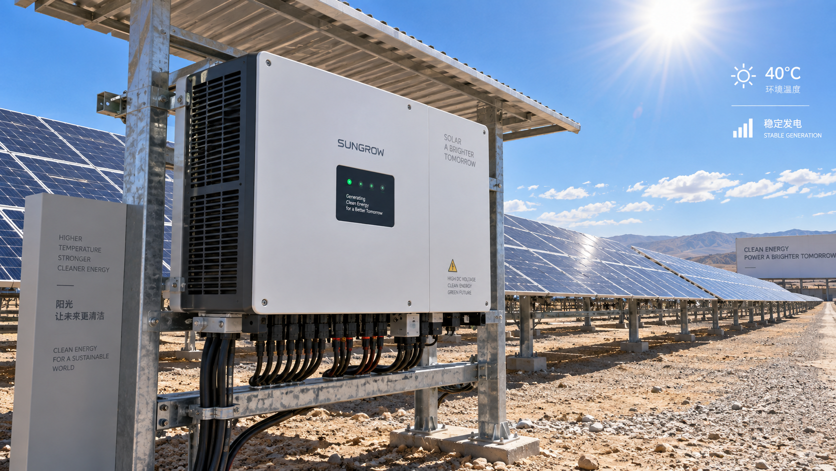 How ambient temperature affects solar inverter efficiency