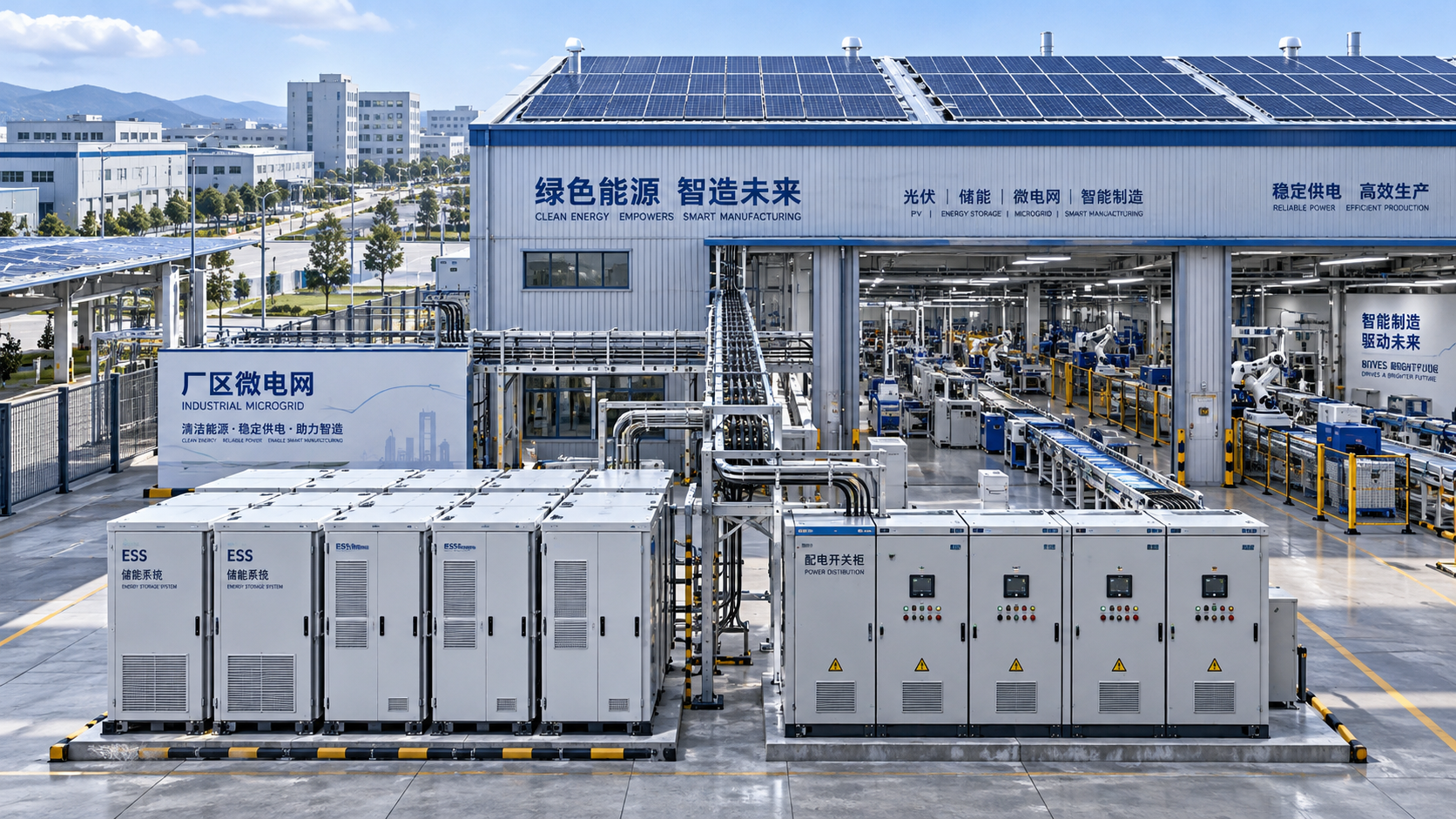 How on-site power keeps electrified factories running during outages