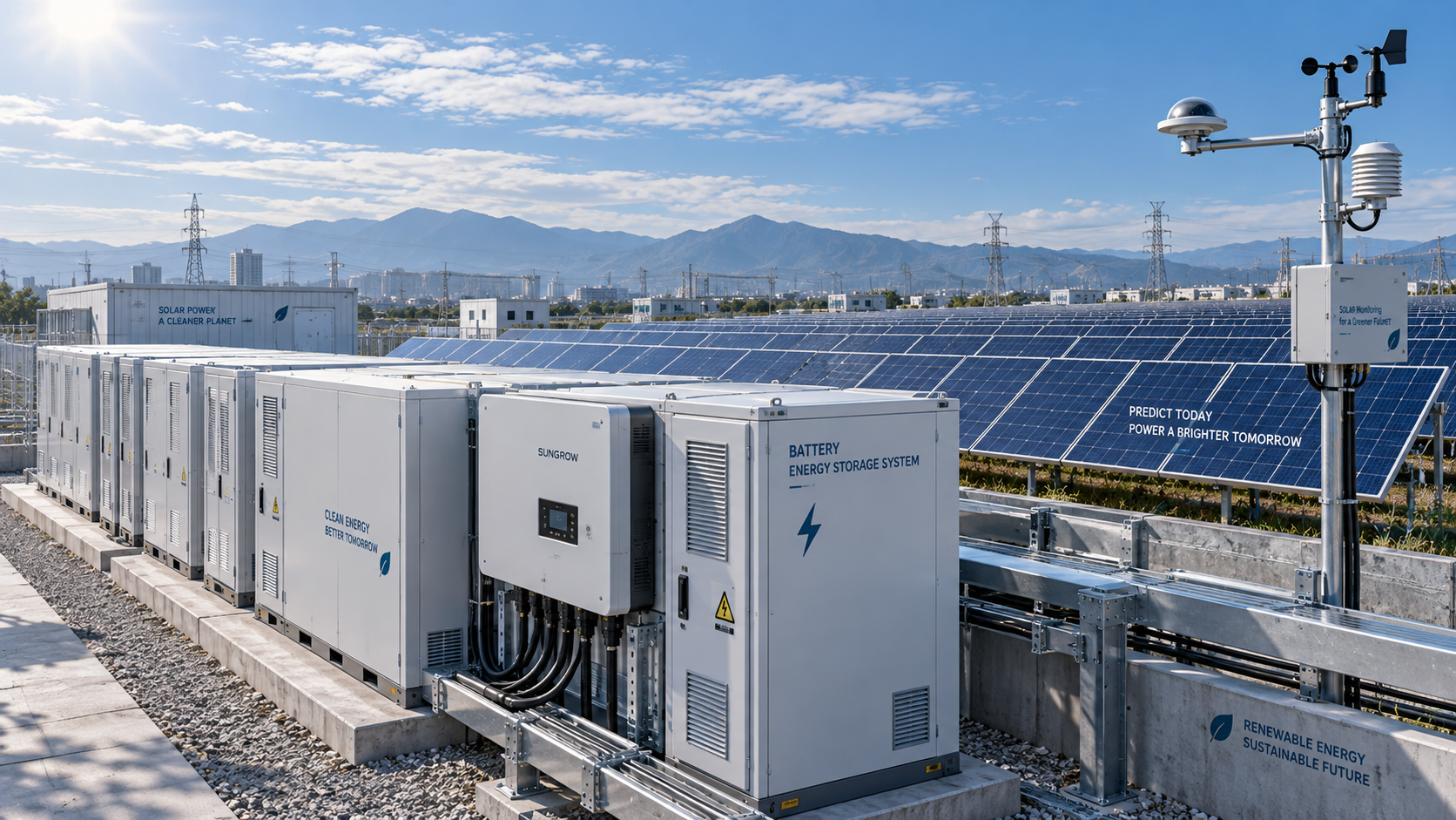 How renewable energy platforms use solar forecasts to charge batteries