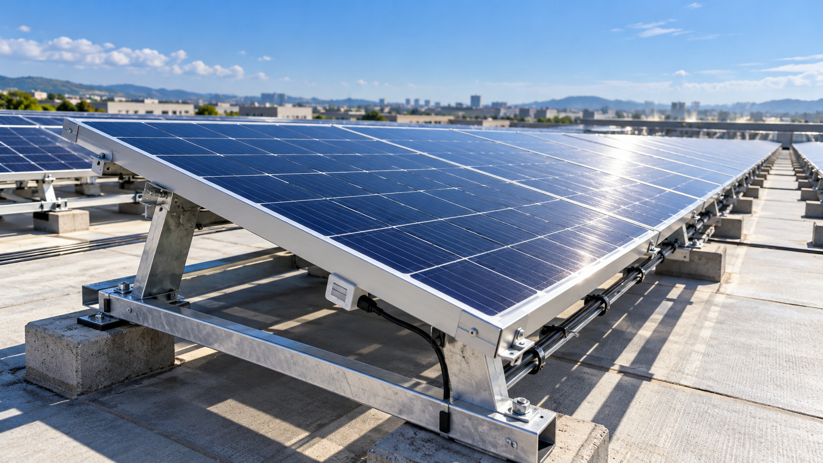 How does heat affect the power output of a 540W solar module?