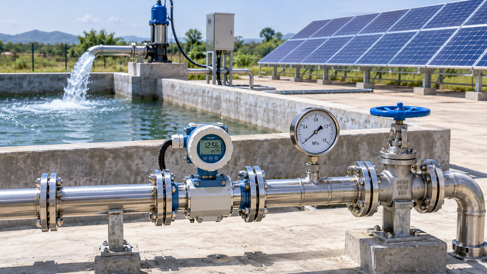 How to verify a solar water pumping system exporter's flow ratings