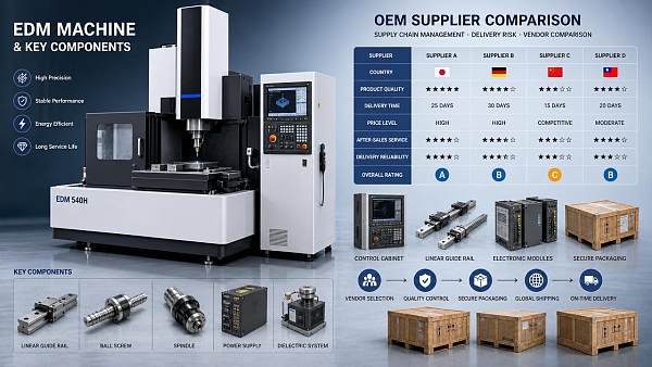 How to Compare an EDM Machine OEM Supplier Without Missing Lead Time Risks