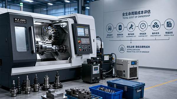 CNC lathe manufacturer quotes that hide lifetime costs