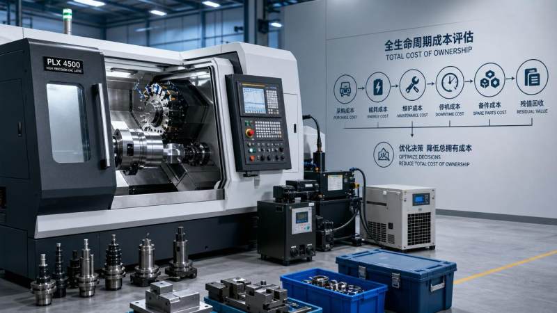CNC lathe manufacturer quotes that hide lifetime costs