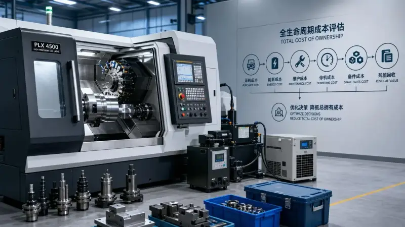 CNC lathe manufacturer quotes that hide lifetime costs