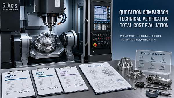 How to compare wholesale 5-axis CNC machine quotes