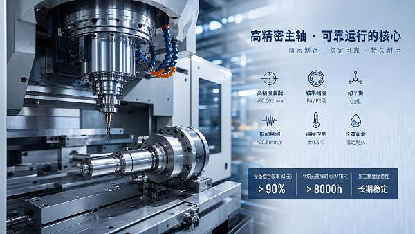 How a machine tool spindle factory affects uptime