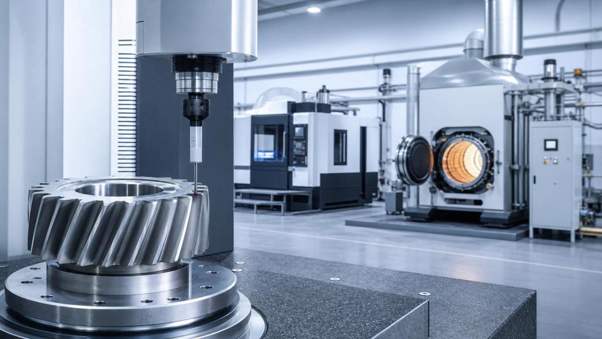 What improves accuracy in gear manufacturing?