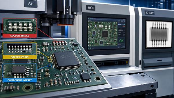 Electronic Assembly Defects Explained: Common Causes of Solder Bridges, Voids, and Misalignment