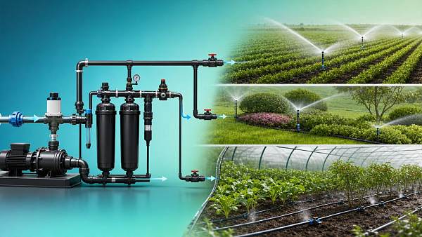 How to Choose Irrigation Equipment for Farms, Landscapes, and Greenhouses