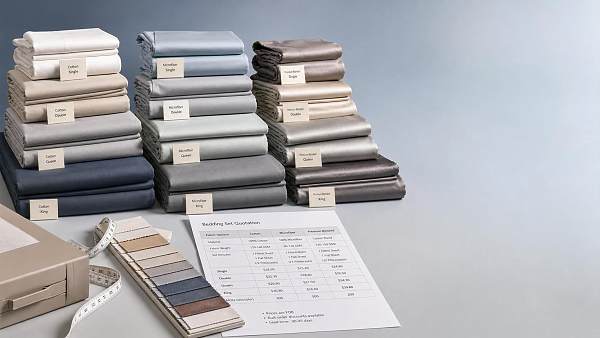 Bedding Sets Price Breakdown: What Affects Cost Across Materials, Sizes, and MOQ Bedding Sets Price Breakdown: What Affects Cost Across Materials, Sizes, and MOQ