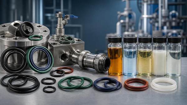 O-Rings and Seals: Key Material Differences and How to Match Them to Fluids