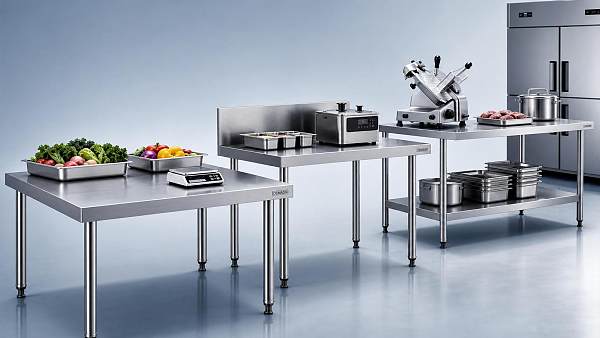 Stainless Steel Kitchen Prep Tables Buying Guide: Sizes, Load Capacity, and Worktop Options