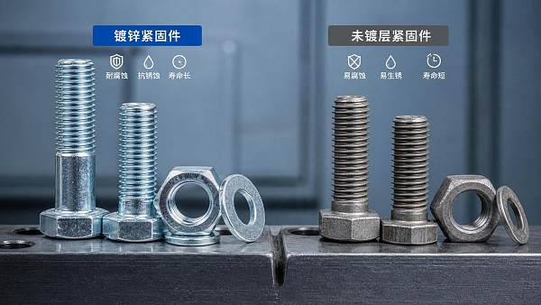 Industrial Fasteners Zinc Plated vs Plain Steel: Which Is Better for Corrosion Control?