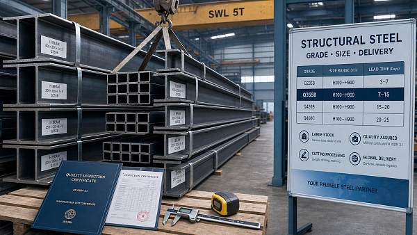 Structural Steel Beams Wholesale: How Buyers Compare Grades, Sizes, and Lead Times