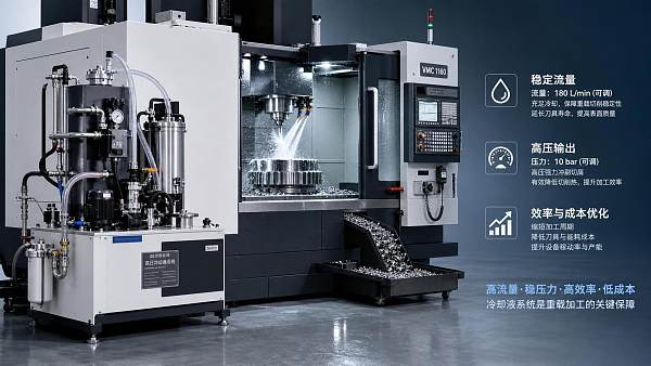 What Drives Coolant Flow Rate and Pressure Cost in High-Duty Machining