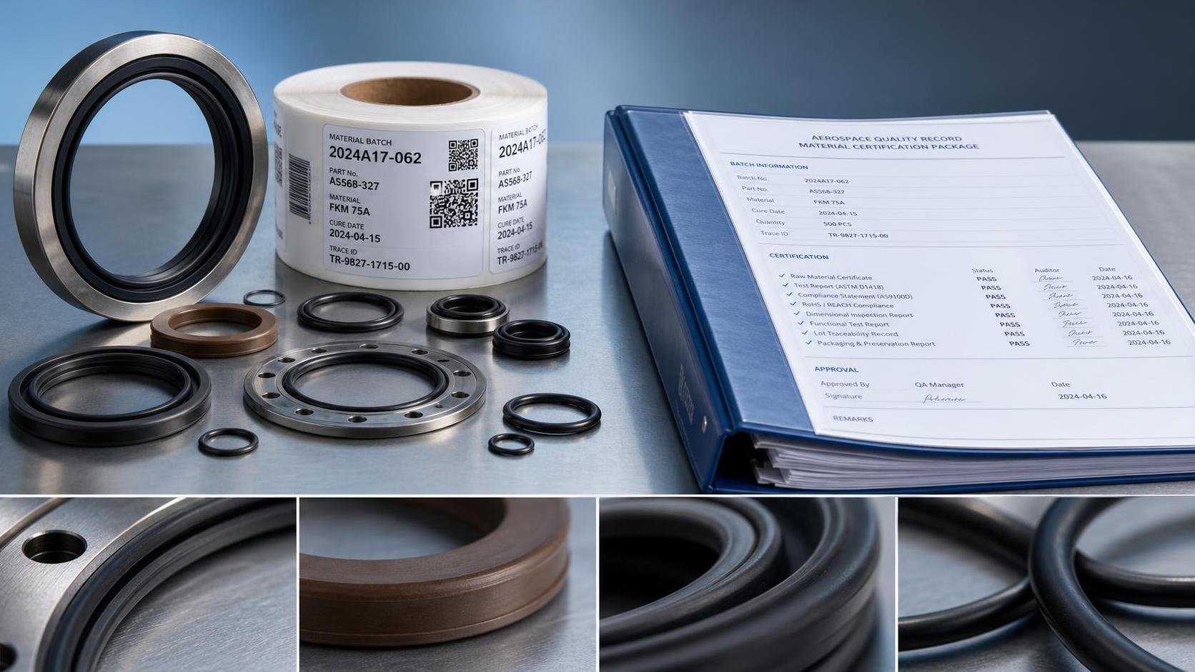 How to Evaluate an Aerospace Seals Supplier for Material Traceability and Compliance Requirements