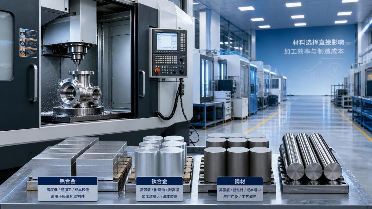How material selection affects cost in a manufacturing process