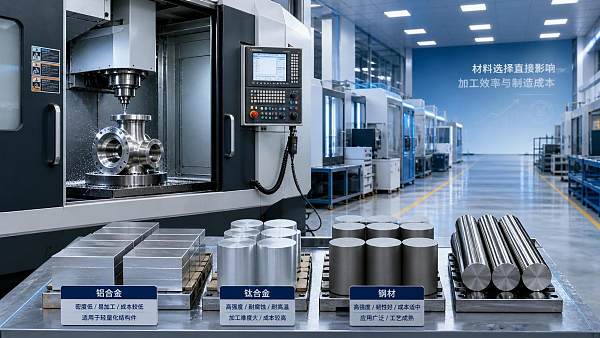 How material selection affects cost in a manufacturing process