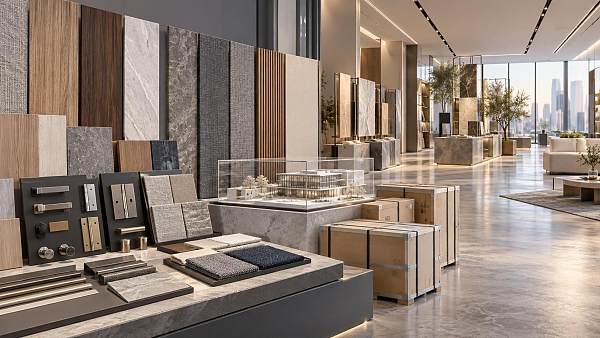 When should an interior design distributor expand into commercial projects?