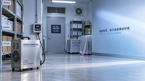When ozone generators are suitable for odor control in commercial spaces