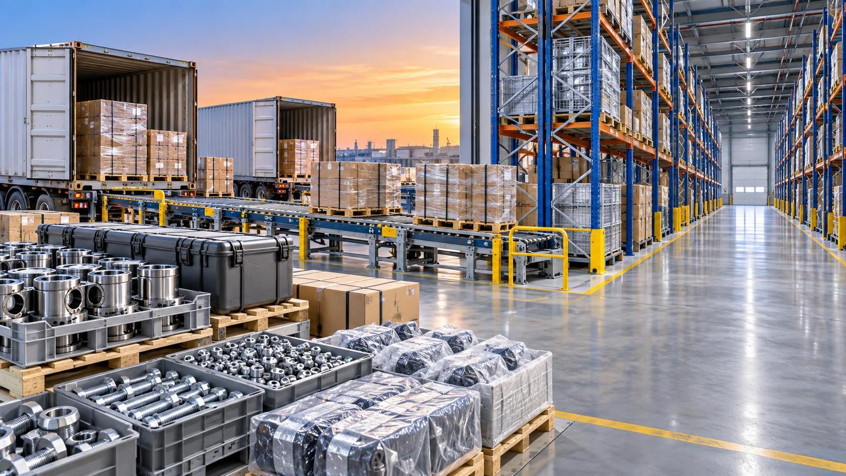 How can a trade network help distributors enter new regional markets?