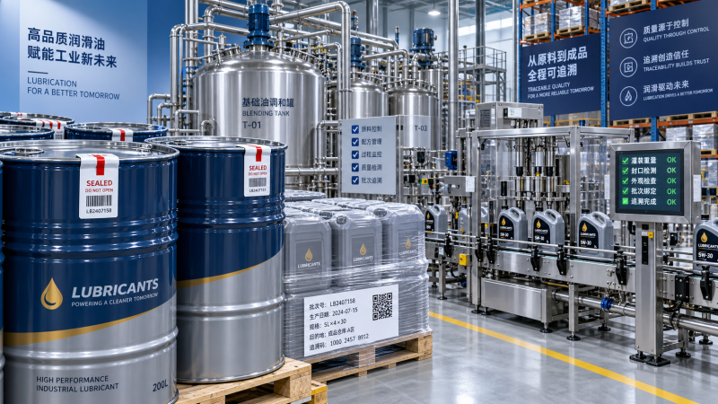 How to assess a lubricants manufacturer's batch traceability