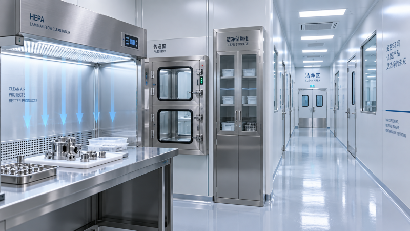 Cleanroom equipment application guidance to reduce contamination risk