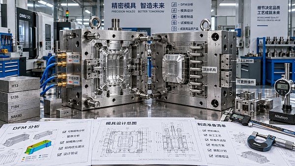 What a tooling fee covers before an injection mold is built