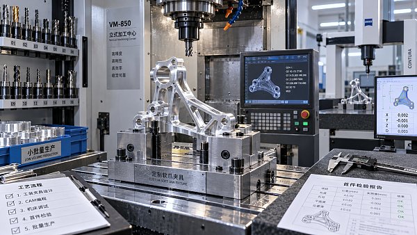 What is tooling cost in manufacturing for a low-volume CNC part?